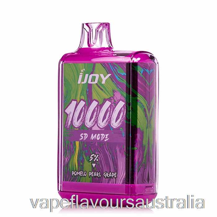 Vape Flavours Australia iJoy Bar SD10000 Disposable Pomelo Pearl Grape